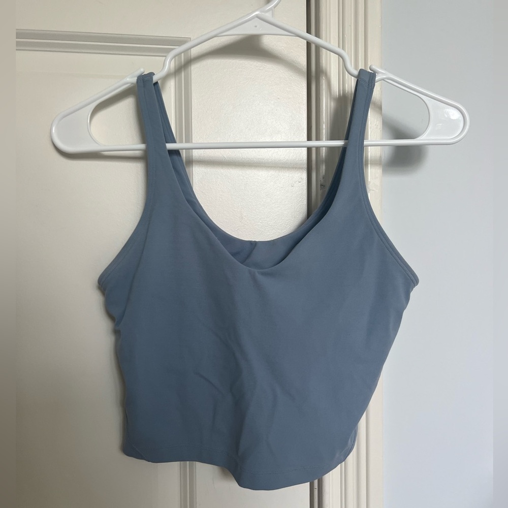 Light blue lululemon align tank size 6